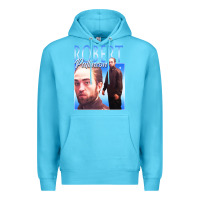 Ocean Blue #robert pattinson Premium Hoodie - linhVisuals