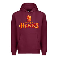 Burgundy the-boise-hawks-fan Premium Hoodie - linhVisuals