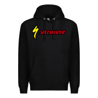 Black Specialized Bikes Bicycle Premium Hoodie - linhVisuals