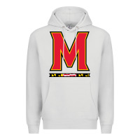 Dove Grey maryland terr Premium Hoodie - linhVisuals