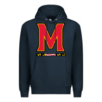 Navy maryland terr Premium Hoodie - linhVisuals