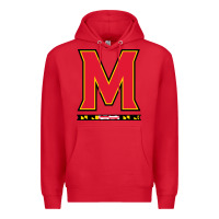 Red maryland terr Premium Hoodie - linhVisuals