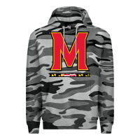 Slate Camo maryland terr Premium Hoodie - linhVisuals