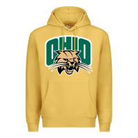 Antique Gold ohio bobc Premium Hoodie - linhVisuals