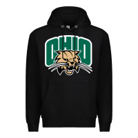 Black ohio bobc Premium Hoodie - linhVisuals