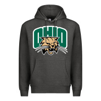 Charcoal Heather ohio bobc Premium Hoodie - linhVisuals