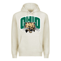 Oatmeal Heather ohio bobc Premium Hoodie - linhVisuals