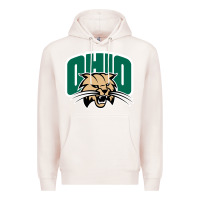 Pale Pink ohio bobc Premium Hoodie - linhVisuals