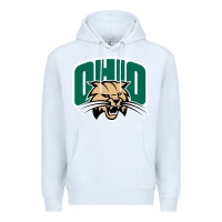 White ohio bobc Premium Hoodie - linhVisuals