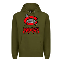 Army Green the-carolina-mudcats-merch Premium Hoodie - linhVisuals