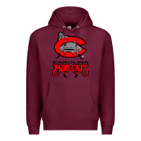Burgundy the-carolina-mudcats-merch Premium Hoodie - linhVisuals