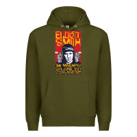 Army Green Elliott Smith Premium Hoodie - linhVisuals