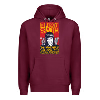 Burgundy Elliott Smith Premium Hoodie - linhVisuals