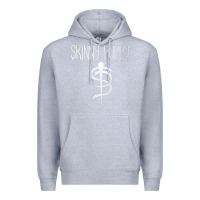Heather Grey Skinny Puppy Premium Hoodie - linhVisuals