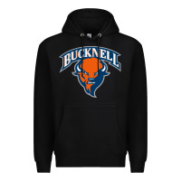 Black bucknell Premium Hoodie - linhVisuals