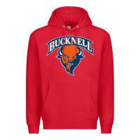 Red bucknell Premium Hoodie - linhVisuals