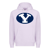Lilac byu couga s Premium Hoodie - linhVisuals