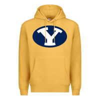 Mustard byu couga s Premium Hoodie - linhVisuals