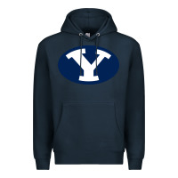 Navy byu couga s Premium Hoodie - linhVisuals