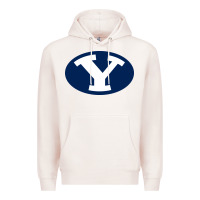 Pale Pink byu couga s Premium Hoodie - linhVisuals