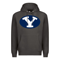Smoke byu couga s Premium Hoodie - linhVisuals