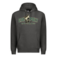 Charcoal Heather cal poly Premium Hoodie - linhVisuals