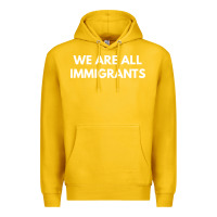 Lemon we are all immigrants Premium Hoodie - linhVisuals