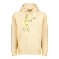 Pina Colada cat playing guitar Premium Hoodie - linhVisuals