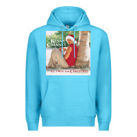 Ocean Blue kenny chesney all i want for christmas Premium Hoodie - linhVisuals