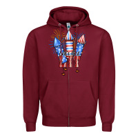 Burgundy Let's Get Lit Zipper Hoodie - RanaPortraitStore