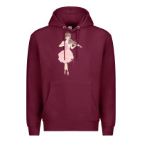 Burgundy lindsey stirling Premium Hoodie - linhVisuals