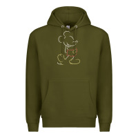 Army Green micke mouse tshirt Premium Hoodie - linhVisuals