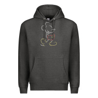 Charcoal Heather micke mouse tshirt Premium Hoodie - linhVisuals