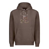 Coffee micke mouse tshirt Premium Hoodie - linhVisuals