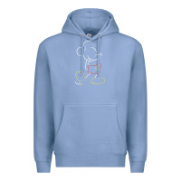 Colony Blue micke mouse tshirt Premium Hoodie - linhVisuals