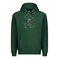 Sports Green micke mouse tshirt Premium Hoodie - linhVisuals