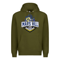 Army Green mars hill university Premium Hoodie - linhVisuals