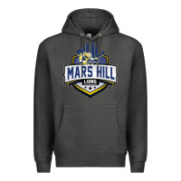 Charcoal Heather mars hill university Premium Hoodie - linhVisuals