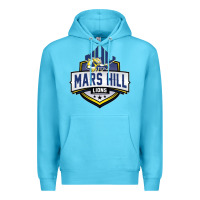 Ocean Blue mars hill university Premium Hoodie - linhVisuals
