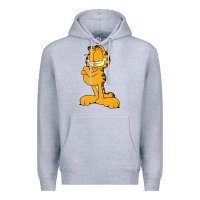 Heather Grey gearl Premium Hoodie - linhVisuals