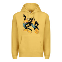 Antique Gold Heckle and Jeckle Premium Hoodie - linhVisuals