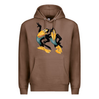 Chestnut Heckle and Jeckle Premium Hoodie - linhVisuals