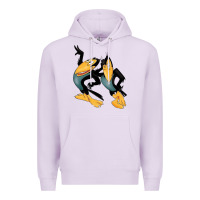 Lilac Heckle and Jeckle Premium Hoodie - linhVisuals