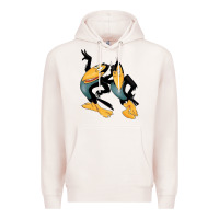 Pale Pink Heckle and Jeckle Premium Hoodie - linhVisuals