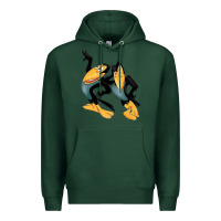 Sports Green Heckle and Jeckle Premium Hoodie - linhVisuals