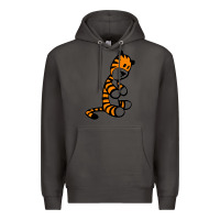 Smoke Calvin Bill Watterson Premium Hoodie - linhVisuals