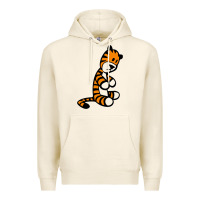 Tofu Calvin Bill Watterson Premium Hoodie - linhVisuals