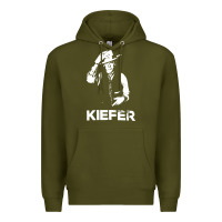 Army Green kiefer sutherland müsïc Premium Hoodie - linhVisuals