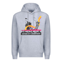 Heather Grey motion city soundtrack clässic Premium Hoodie - linhVisuals