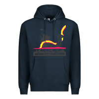 Navy motion city soundtrack clässic Premium Hoodie - linhVisuals